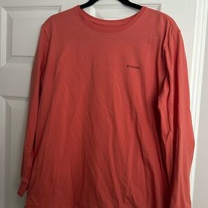 Columbia Vibrant Orange Long Sleeve Top